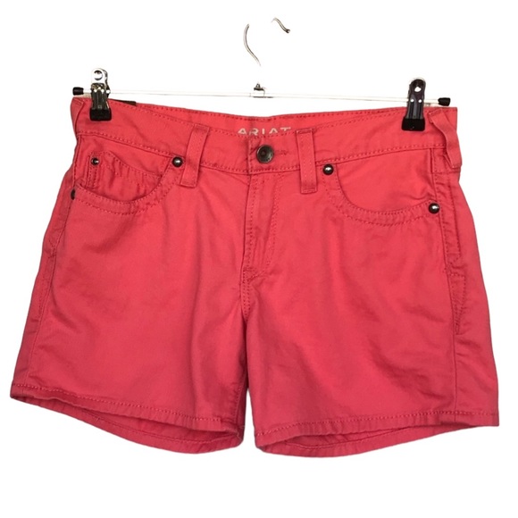 Ariat Shorts Ariat Denim Boyfriend Zip Up Jean Shorts Size 29r